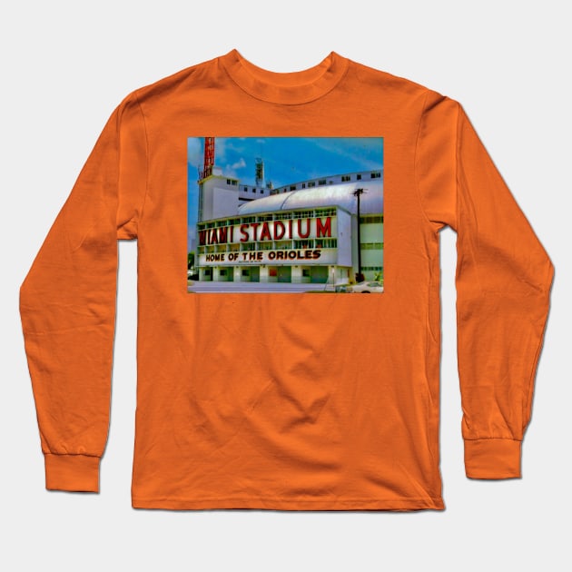 Miami Stadium Long Sleeve T-Shirt by FHN